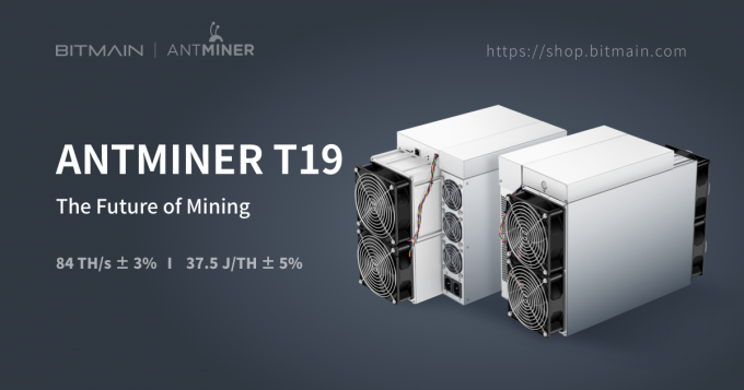 Bitmain lanceert officieel Nieuwe Antminer T19, Beschikbaar vandaag voor Aankoop op de Officiële Website van Bitmain - blog.bitmain.com