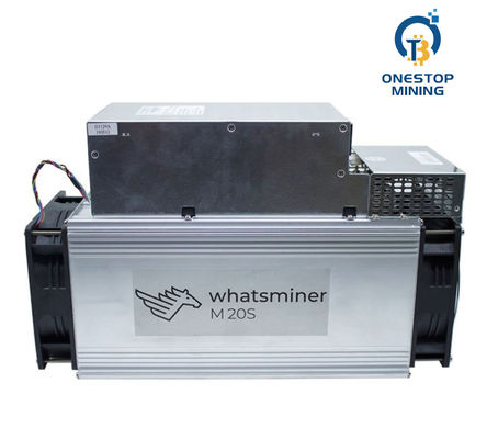 gebruikte/nieuwe de Mijnbouwmijnwerker van Whatsminer M20s vijfenzestigste 48W Asic Btc in voorraad