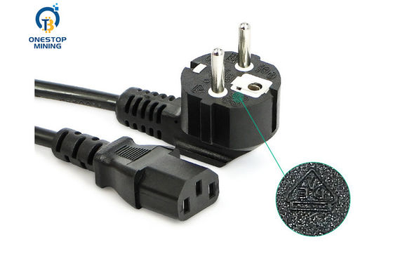 1.5m 1.8m 2m Asic de Koordenkabels van MijnwerkersParts PSU voor Elektronikamijnwerker