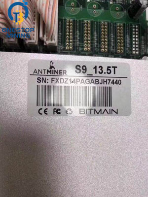 Gebruikte Gerenoveerde Bitmain Antminer S9 13,5 Th/S Sha 256 Bitcoin-Mijnwerker 78dB