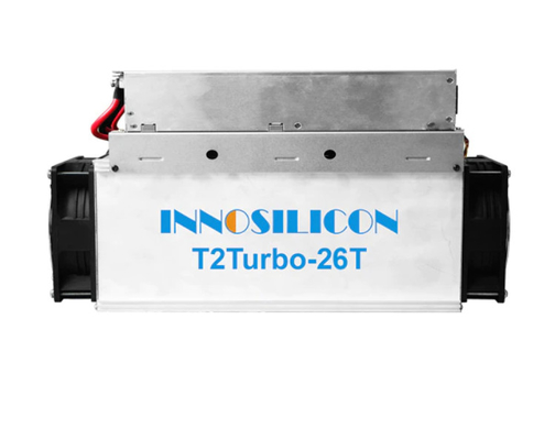 De Mijnbouwmachine van Algorithm SHA256 2100W Bitcoin van de Innosilicont2t 26th/S Asic Mijnwerker