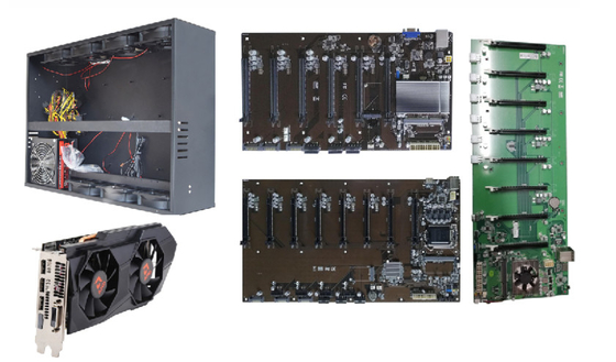 Gpusmijnwerker 8 Gtx 1660 Ti 6 GB 6 Gigabyte de Mijnwerker Asic Miners van Ethereum van de Grafiekkaart