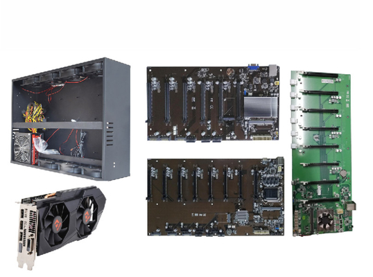 Gpusmijnwerker 8 Gtx 1660 Gigabyte van Ti 6Gb de Mijnwerker Asic Rig van Ethereum van de Grafiekkaart