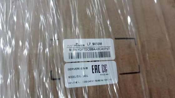 Het hete Verkopen in Voorraad Antminer L7 9050M 9300M Bitcoin Miner Litecoin Mijnwerker Asic
