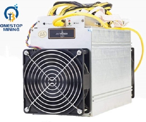 Antminerl3+ 504mh/S 1.6w/Mh Asic Litecoin Mijnwerker With Power Supply