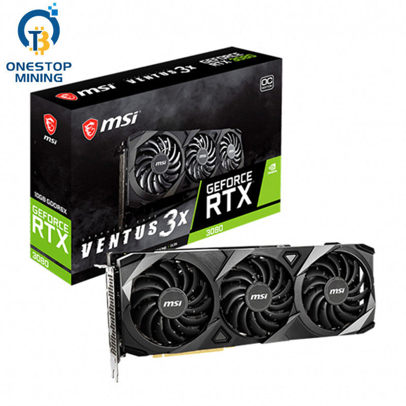 Msigokken Geforce Rtx 3080 10gb-Gokkenoc Gddr6x Zotac Rtx3080 de Mijnwerker van de Grafiekkaart