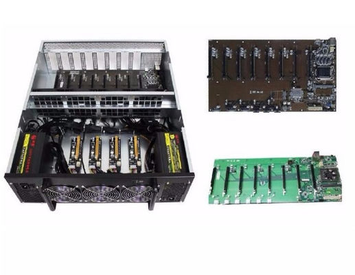 Gpusmijnwerker 8 Gtx 1660 Gigabyte van Ti 6Gb de Mijnwerker Asic Rig van Ethereum van de Grafiekkaart